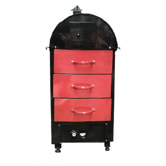 Kumpir Fırını Tüplü 3 Çekmeceli