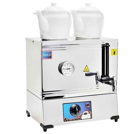 Eko Model Çay Kazanı Çift Demlikli Elektrikli Pleytsiz