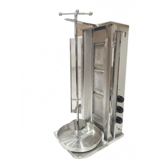 Döner Ocağı 3 Radyanlı Tüplü Kapaklı Model