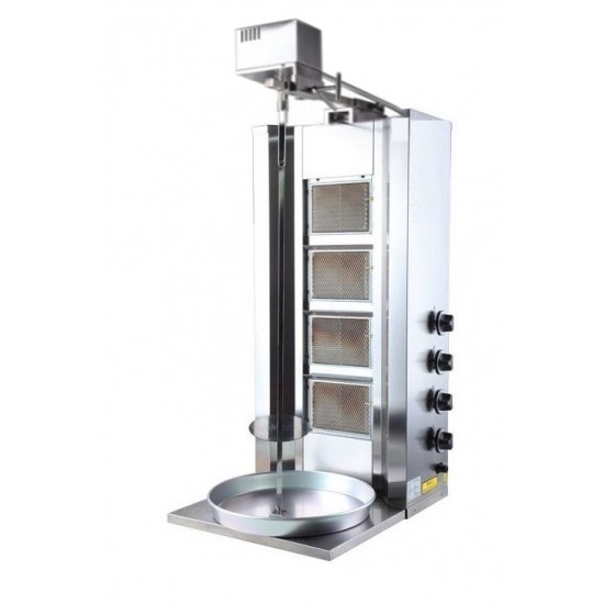 Döner Ocağı Motorlu Dört Radyanlı Tüplü (Gazlı) Belgeli