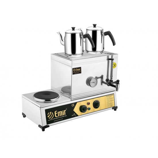 Çay Ocağı Kazanı 40 Model Elektrikli Pleytli