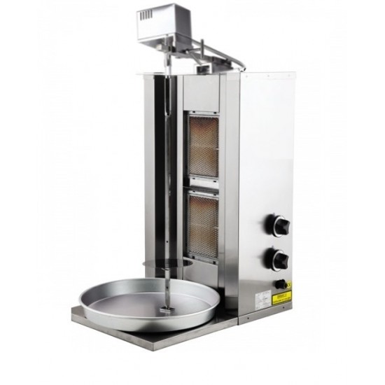 Döner Ocağı Motorlu İki Radyanlı Doğalgaz (Gazmerli) Belgeli