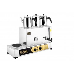 Çay Ocağı Kazanı 60 Model Elektrikli Pleytli